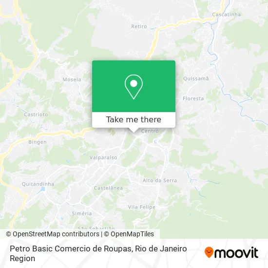 Petro Basic Comercio de Roupas map