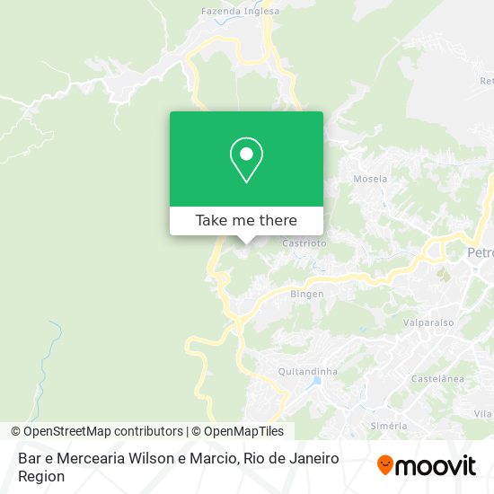 Bar e Mercearia Wilson e Marcio map