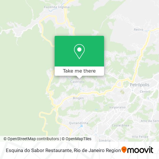 Esquina do Sabor Restaurante map
