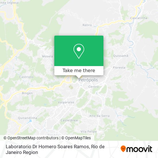 Laboratorio Dr Homero Soares Ramos map