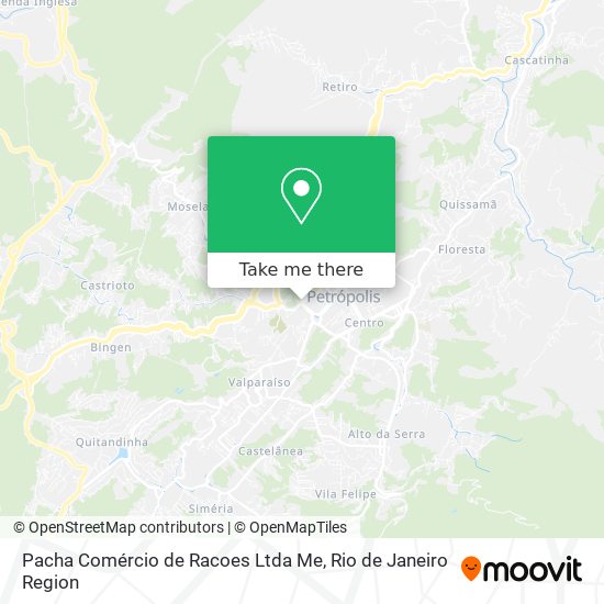 Pacha Comércio de Racoes Ltda Me map
