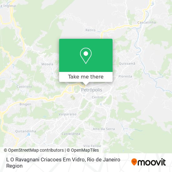 L O Ravagnani Criacoes Em Vidro map