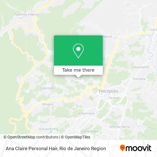 Ana Claire Personal Hair map