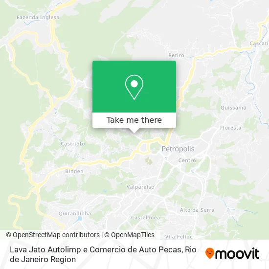 Lava Jato Autolimp e Comercio de Auto Pecas map