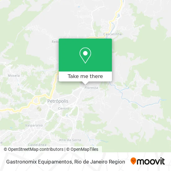 Gastronomix Equipamentos map