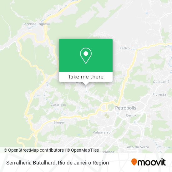 Serralheria Batalhard map