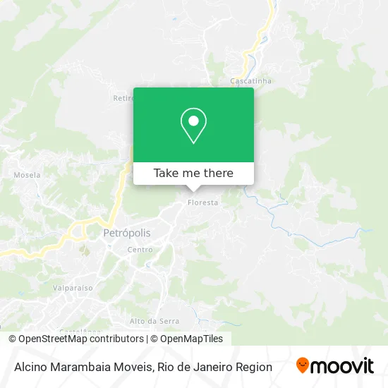 Alcino Marambaia Moveis map