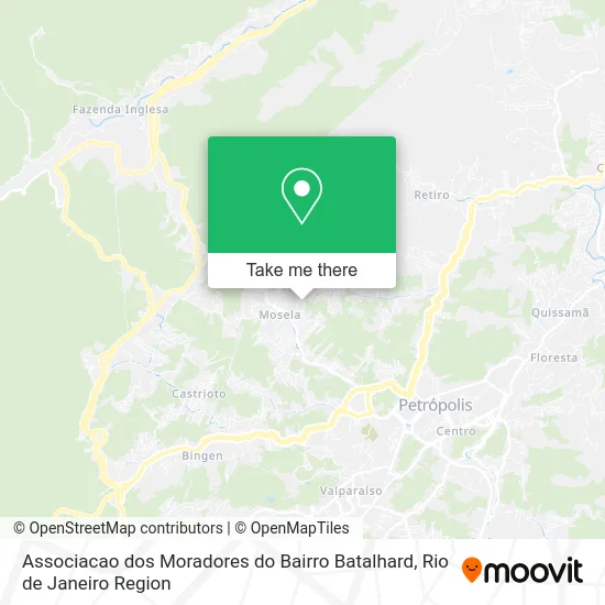 Associacao dos Moradores do Bairro Batalhard map