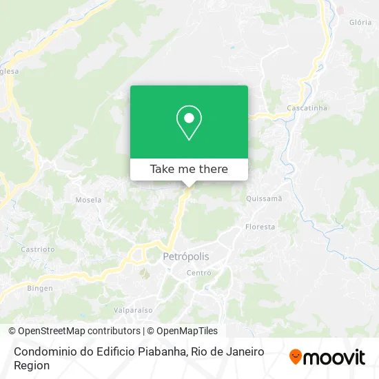 Condominio do Edificio Piabanha map