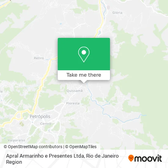 Apral Armarinho e Presentes Ltda map