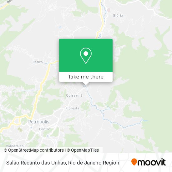 Salão Recanto das Unhas map