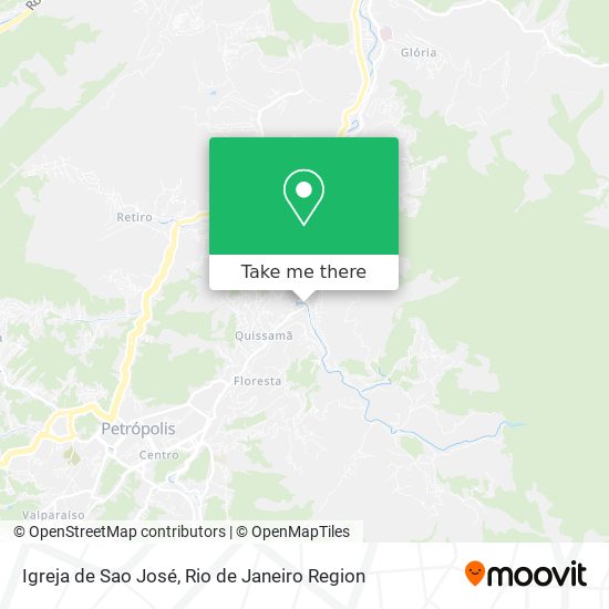 Igreja de Sao José map