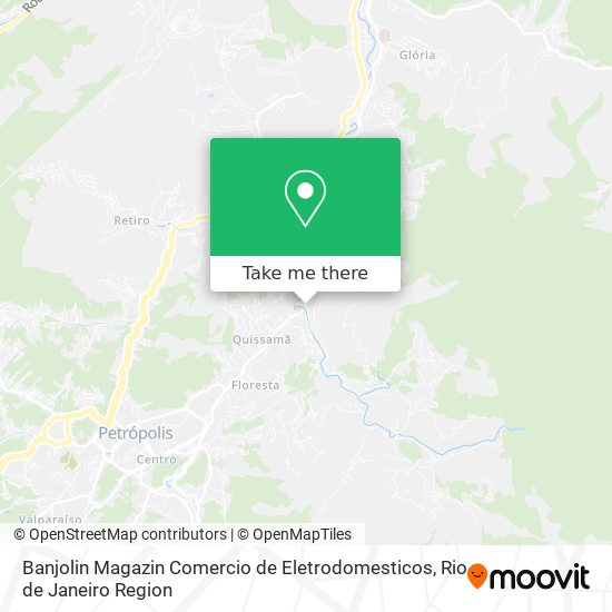 Banjolin Magazin Comercio de Eletrodomesticos map