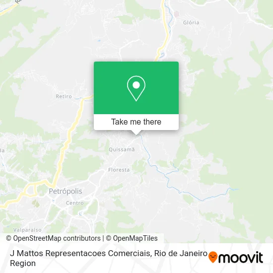 J Mattos Representacoes Comerciais map