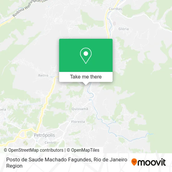 Posto de Saude Machado Fagundes map
