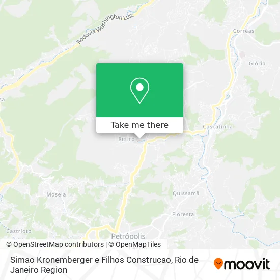 Simao Kronemberger e Filhos Construcao map