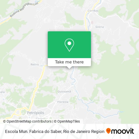 Escola Mun. Fabrica do Saber map