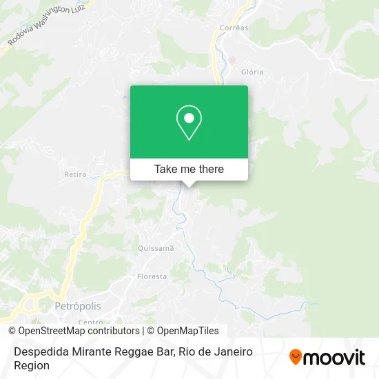 Despedida Mirante Reggae Bar map