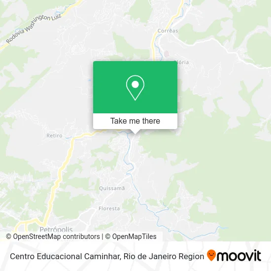 Centro Educacional Caminhar map