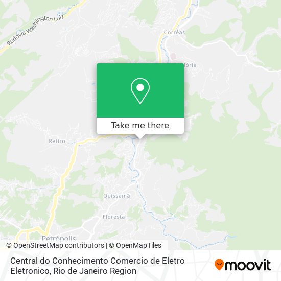 Central do Conhecimento Comercio de Eletro Eletronico map