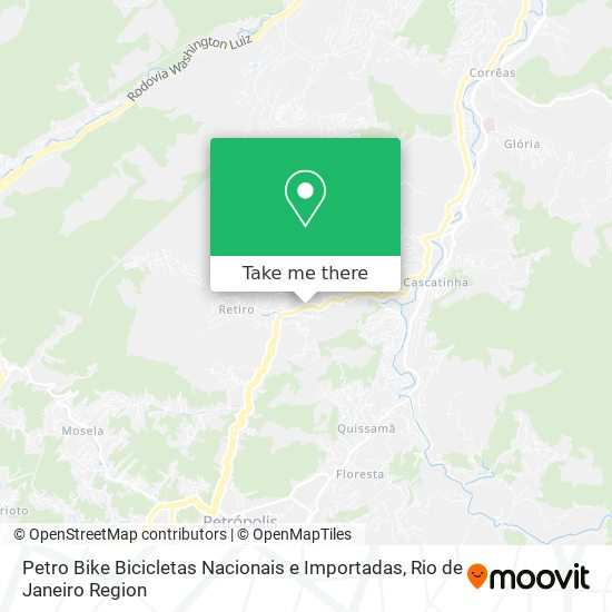Petro Bike Bicicletas Nacionais e Importadas map