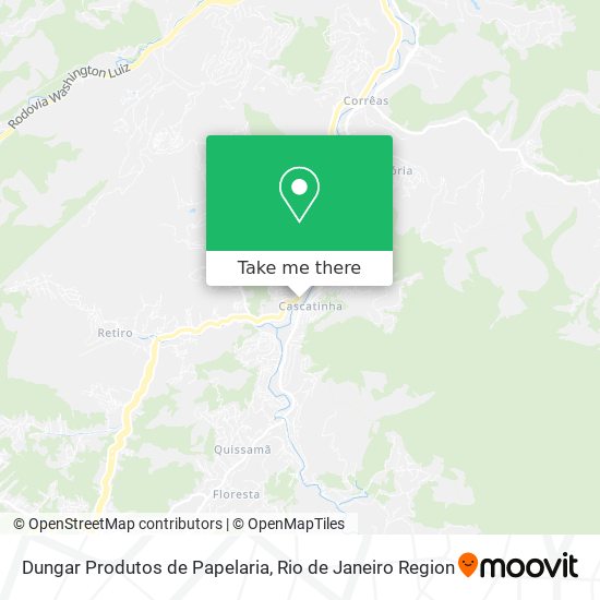 Dungar Produtos de Papelaria map
