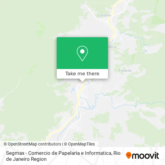 Segmax - Comercio de Papelaria e Informatica map