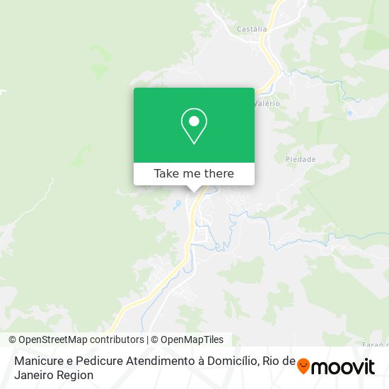 Manicure e Pedicure Atendimento à Domicílio map