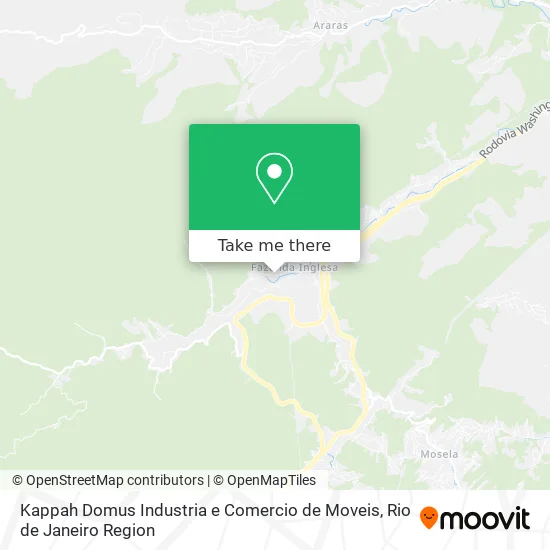 Kappah Domus Industria e Comercio de Moveis map