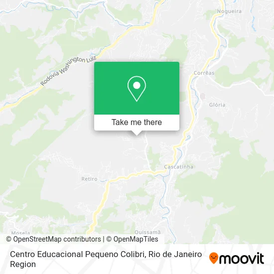 Centro Educacional Pequeno Colibri map