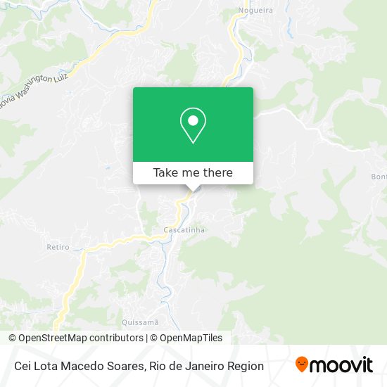 Cei Lota Macedo Soares map