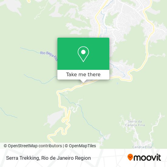 Mapa Serra Trekking