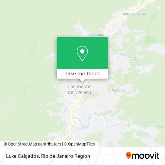 Luxe Calçados map