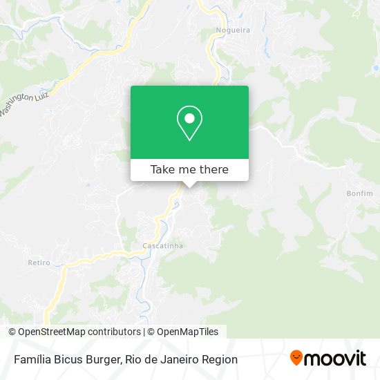 Família Bicus Burger map