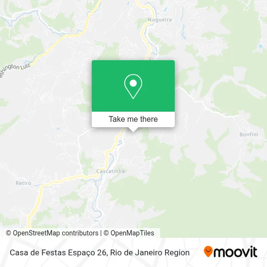 Casa de Festas Espaço 26 map
