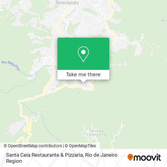 Santa Ceia Restaurante & Pizzaria map