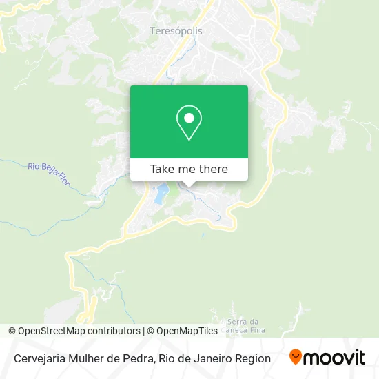 Cervejaria Mulher de Pedra map