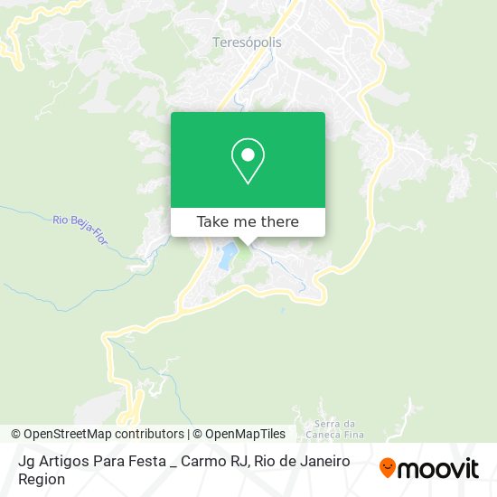 Jg Artigos Para Festa _ Carmo RJ map