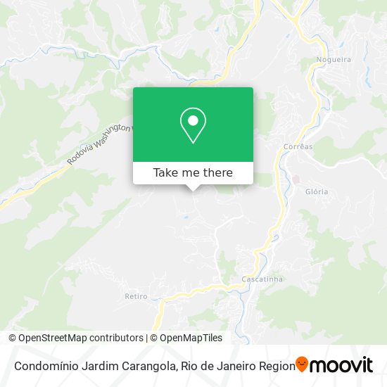 Condomínio Jardim Carangola map