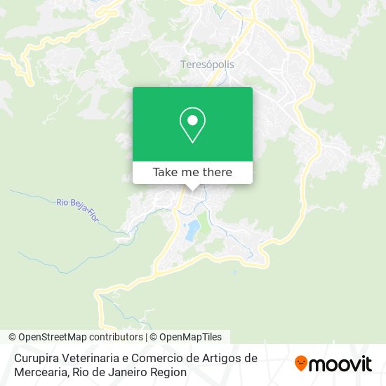 Curupira Veterinaria e Comercio de Artigos de Mercearia map
