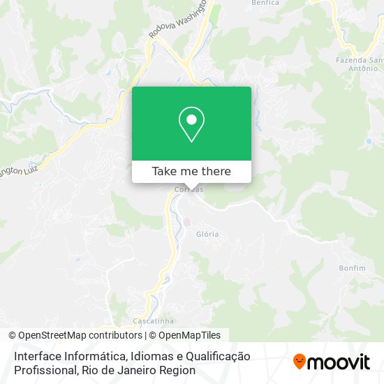 Interface Informática, Idiomas e Qualificação Profissional map