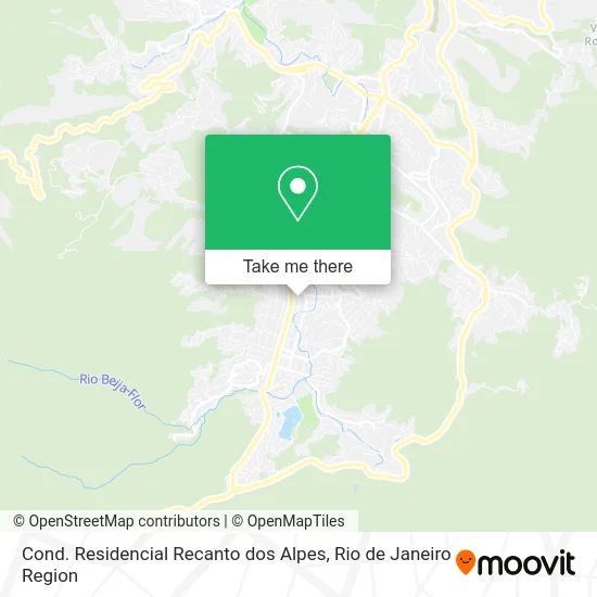Cond. Residencial Recanto dos Alpes map