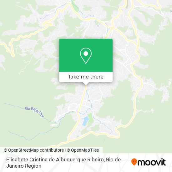 Elisabete Cristina de Albuquerque Ribeiro map