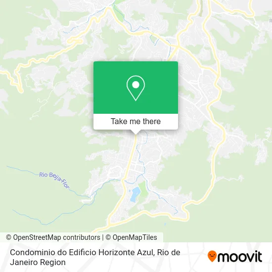 Condominio do Edificio Horizonte Azul map