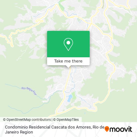 Condominio Residencial Cascata dos Amores map