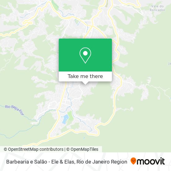 Barbearia e Salão - Ele & Elas map