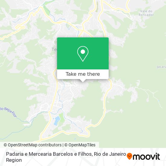 Padaria e Mercearia Barcelos e Filhos map