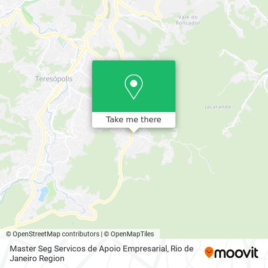 Mapa Master Seg Servicos de Apoio Empresarial