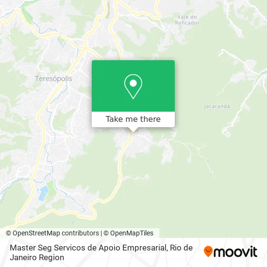Master Seg Servicos de Apoio Empresarial map