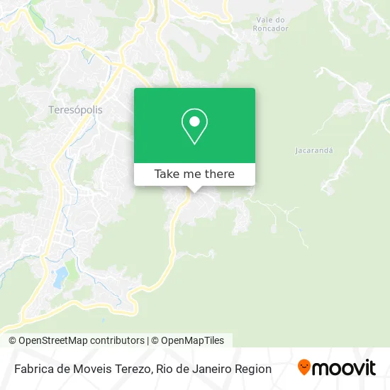 Fabrica de Moveis Terezo map